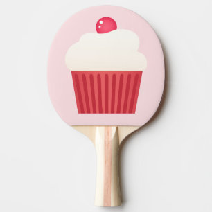 Pala De Ping Pong Patrón Cupcakes