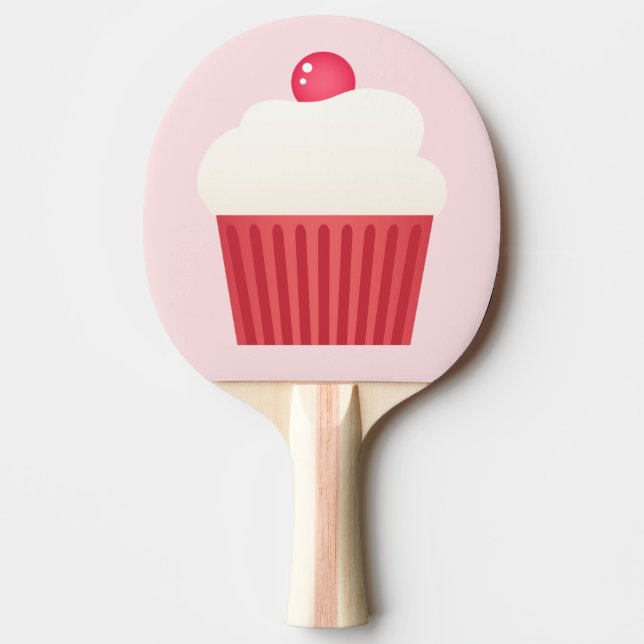 Pala De Ping Pong Patrón Cupcakes (Anverso)