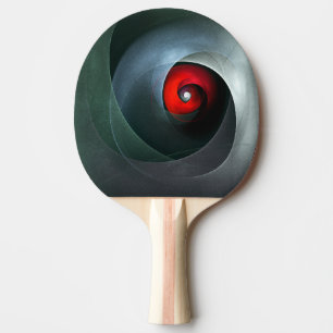 Pala De Ping Pong Patrón De Arte Resumen Artístico Moderno De Swirl