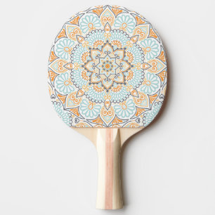 Pala De Ping Pong Patrón de baldosas sin soldadura: diseño decorativ