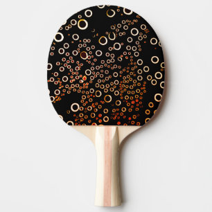 Pala De Ping Pong Patrón de burbujas
