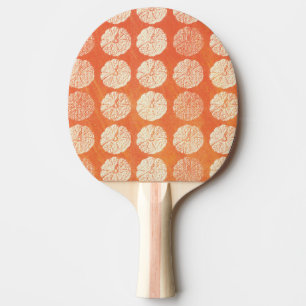 Pala De Ping Pong Patrón de calabaza de otoño