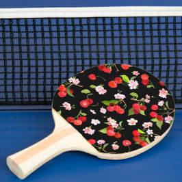 Pala De Ping Pong Patrón de cereza 2