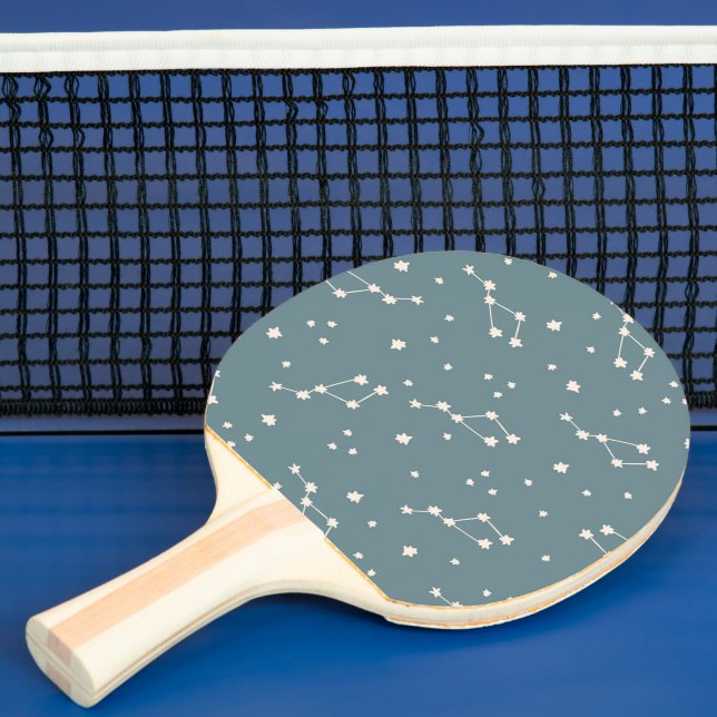 Pala De Ping Pong Patrón de cielo de constelación (in situ)