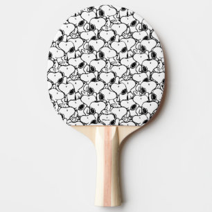 Pala De Ping Pong Patrón de cómics clásicos de Snoopy