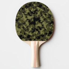 Pala De Ping Pong Patrón de estilo militar de camuflaje