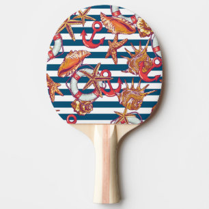 Pala De Ping Pong Patrón De Estriberas Y Fosas