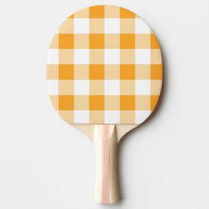 Pala De Ping Pong Patrón de Gingham
