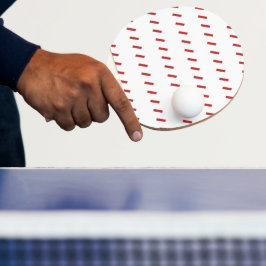 Pala De Ping Pong Patrón de guiones inclinados