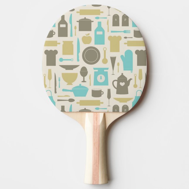Pala De Ping Pong Patrón de herramientas de cocina (Anverso)