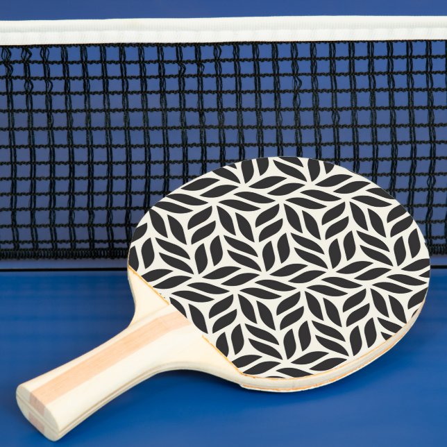 Pala De Ping Pong Patrón de hojas moderno y elegante (in situ)