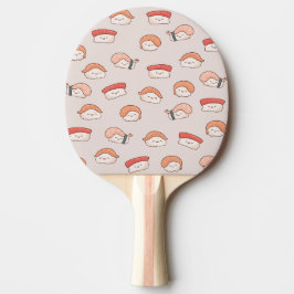 Pala De Ping Pong Patrón de sushi nigiri sin soldadura