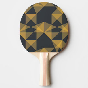 Pala De Ping Pong Patrón de triángulo geométrico moderno, abstracto 