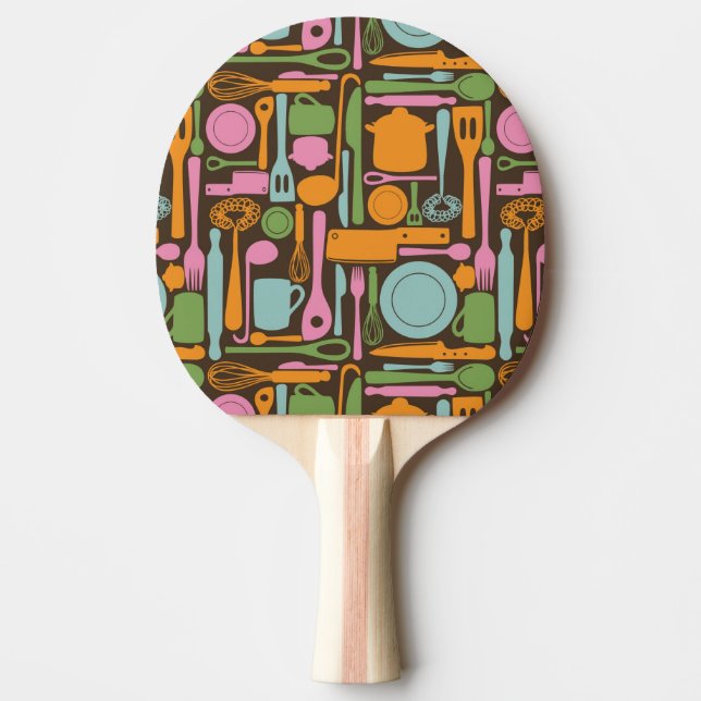 Pala De Ping Pong Patrón de utensilios de cocina 3 (Anverso)