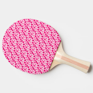Pala De Ping Pong Patrón de Vaca Rosa con Estampado Regalos para Gra