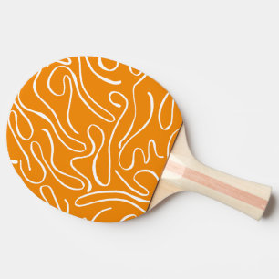 Pala De Ping Pong Patrón de Vibraciones Abstractas