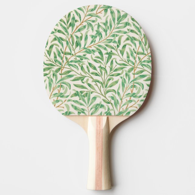 Pala De Ping Pong Patrón de Willow Bough William Morris (Anverso)