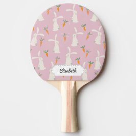 Pala De Ping Pong Patrón de zanja de conejo corto de personalizable