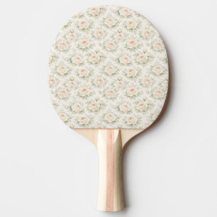 Pala De Ping Pong Patrón floral nupcial