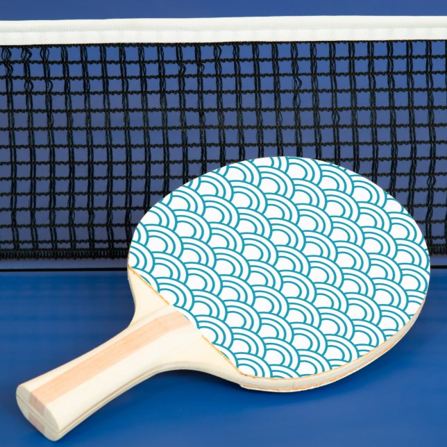 Pala De Ping Pong Patrón geométrico japonés moderno (in situ)