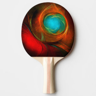 Pala De Ping Pong Patrón Guay de Bella Artes de resumen moderno de o