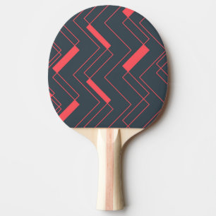 Pala De Ping Pong Patrón moderno, simple, abstracto, vibrante y de m