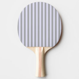 Pala De Ping Pong Patrón rayado en gris y lavanda