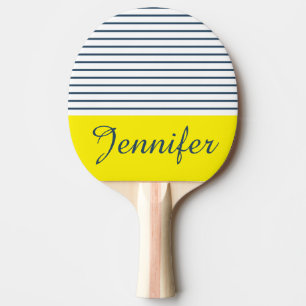 Pala De Ping Pong Patrón rayado moderno