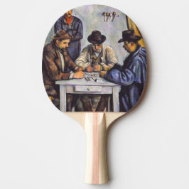 Pala De Ping Pong Paul Cezanne - Los jugadores de cartas