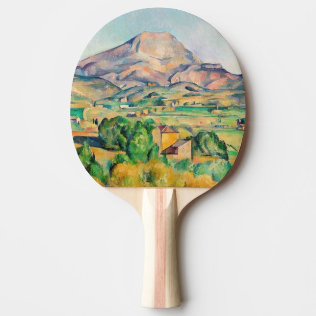 Pala De Ping Pong Paul Cezanne - Mont Sainte-Victoire (Anverso)