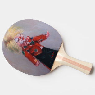 Pala De Ping Pong Payaso/Pallaso/Clown