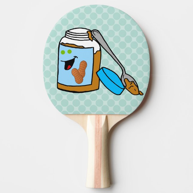 Pala De Ping Pong Peanut Butter Lover Ping Pong Paddle (Anverso)