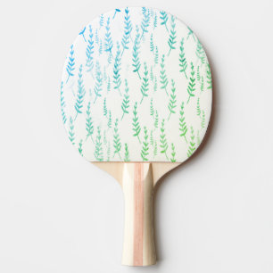 Pala De Ping Pong Pequeñas pelucas con hojas
