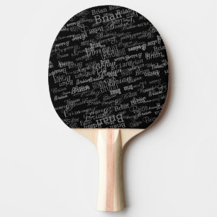 Pala De Ping Pong perfil de nombre personalizado