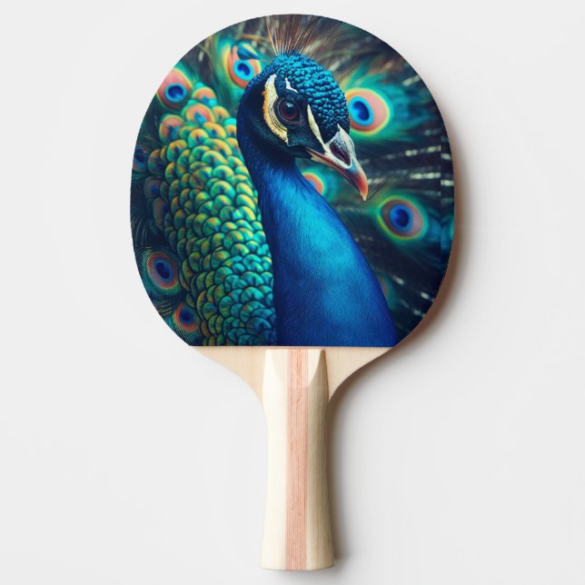 Pala De Ping Pong Perfil de Peacock (Anverso)