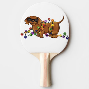 Pala De Ping Pong Perro brillante