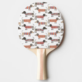 Pala De Ping Pong Perro Dachshund Sausage