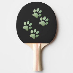 Pala De Ping Pong Perro de amigos brillante verde