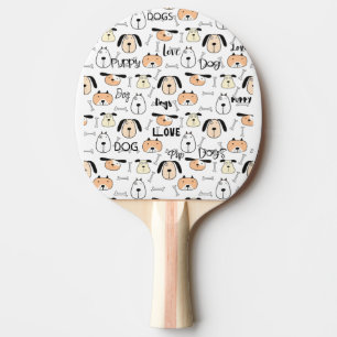 Pala De Ping Pong Perro picante Lover