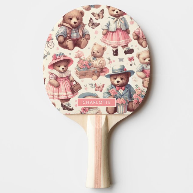 Pala De Ping Pong Perros de cosecha sin soldadura (Anverso)