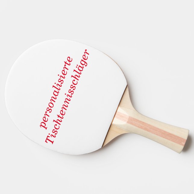 Pala De Ping Pong personalisierte Tischtennisschäger (Lateral)