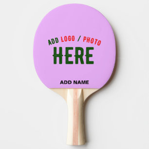 PALA DE PING PONG PERSONALIZABLE MODERNO ELEGANTE MAUVE VERIFICADO M