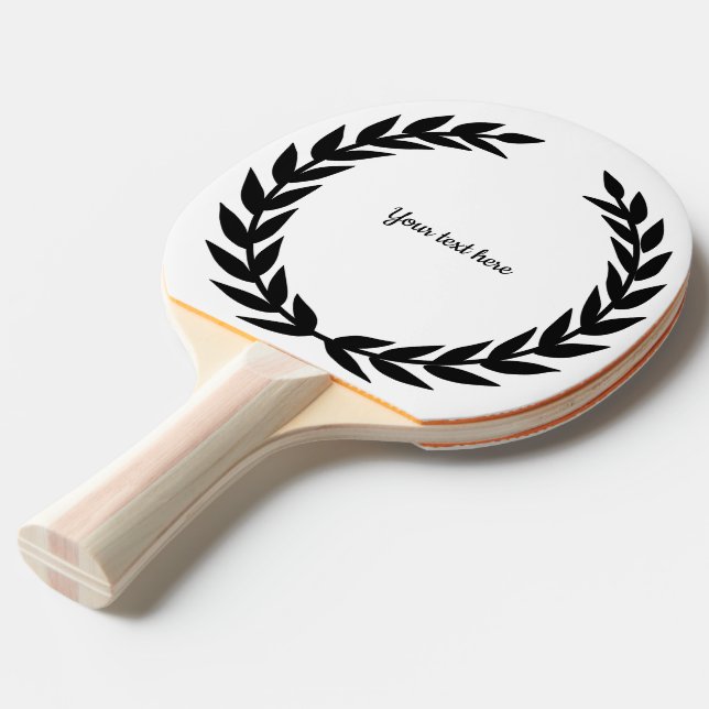 Pala De Ping Pong Personalizable Ping Pong Paddle (Ángulo trasero)