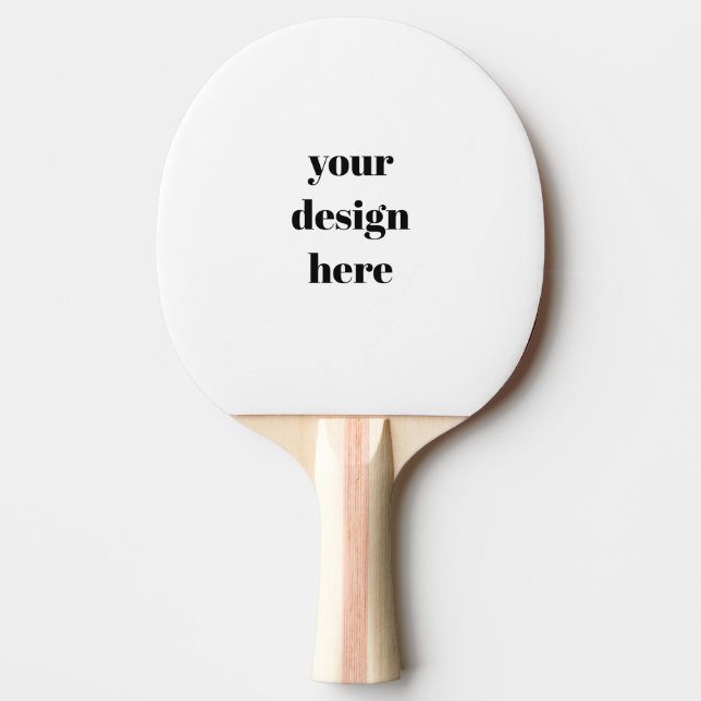 Pala De Ping Pong Personalización o Personalizar (Anverso)