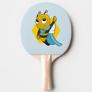 Pala De Ping Pong Personalizado de abejas superhéroe ping pong paddl