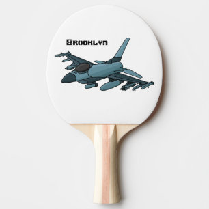 Pala De Ping Pong Personalizado de avión de combate militar