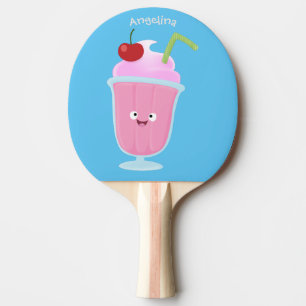 Pala De Ping Pong Personalizado de helados de fresa de fresa
