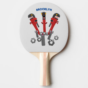 Pala De Ping Pong Personalizado de humor de herramientas monstruosas