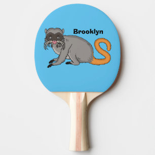 Pala De Ping Pong Personalizado de ilustracion del emperador cutto T