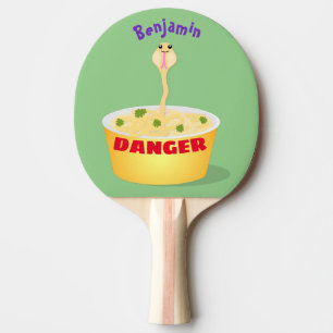 Pala De Ping Pong Personalizado de serpientes de fideos de pelo hues